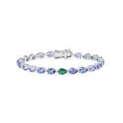 Odd One Out Pear - Blue Tanzanite - HIBA JABER